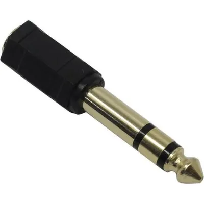 Переходник аудио EXEGATE EX-AA-3F6M (EX284949RUS), Jack 6.35 мм M — Jack 3.5 мм F