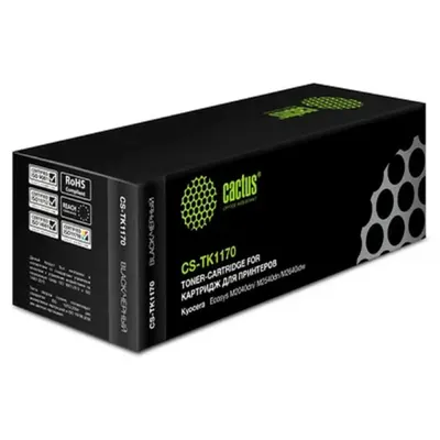 Тонер-картридж Cactus CS-TK1170_DP для Kyocera Ecosys M2040dn/M2540dn/M2640idw, 7200 стр.