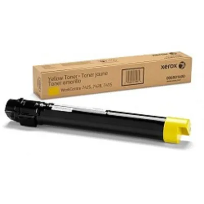 Тонер-картридж Xerox 006R01518, жёлтый, 15000 страниц, для WorkCentre 7525/7530/7535/7545/7556