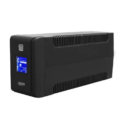 ИБП HIDEN EXPERT ULS800C, линейно-интерактивный, 800 ВА / 480 Вт, 2×Schuko, LCD