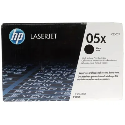 Картридж лазерный HP CE505X, Black, 6500 стр.