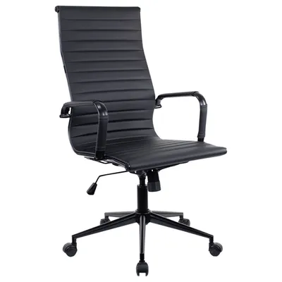 Кресло Everprof EP-rio black t eco black, руководителя, экокожа, черный