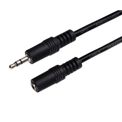 Аудиокабель Perfeo J2204, Jack 3.5mm M–F, 10м
