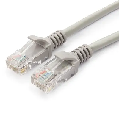 Патч-корд Cablexpert PP10-15M, кат.5, 15м, UTP, серый