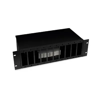 Кросс бокс оптический Cabeus FO-19-10FP-BK, 19", 3U, 10 адаптерных панелей