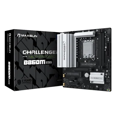Материнская плата MAXSUN MS-Challenger B860M 2.5G, mATX, DDR5, 2.5G LAN
