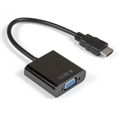 Кабель-переходник ExeGate EX284926RUS, HDMI (M) — VGA (15F), 0,15 м