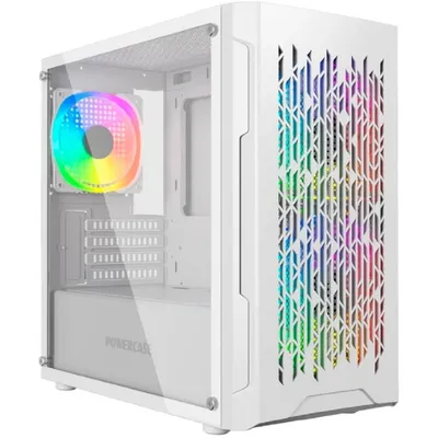 Корпус Powercase CMMDW-A3, mATX, TG, 2×140мм+1×120мм ARGB PWM