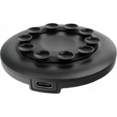 Зарядное устройство Cablexpert MP3A-PC-33, беспроводное, 10.5 Вт, Qi, на присосках