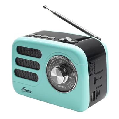Радиоприемник Ritmix RPR-033, фиолетовый