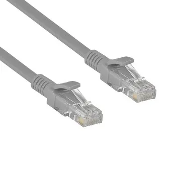 Патч-корд ExeGate EX282002RUS, UTP cat.6, 0.5м, медь, серый
