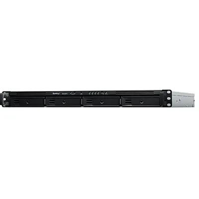 СХД Synology RS822RP+, 4 отсека 2.5"/3.5" SATA, AMD Ryzen V1500B, 2 ГБ DDR4, 1U