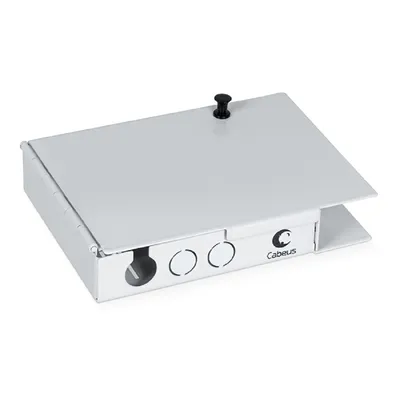 Бокс оптический Cabeus JJT-4-SC, настенный, 4 порта SC/LC duplex, 140×105×27 мм