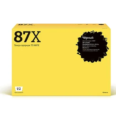 Картридж T2 TC-H87X, черный, 18000 страниц, с чипом, для HP LaserJet Pro M501n/Enterprise M506/M527