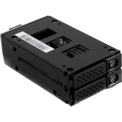 Дисковая корзина Procase M2-102-SATA3-BK, 2×2.5", SATA, горячая замена