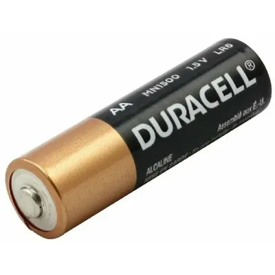 Батарейки Duracell LR6-2BL BASIC, AA, солевые, 1,5 В, 2 шт