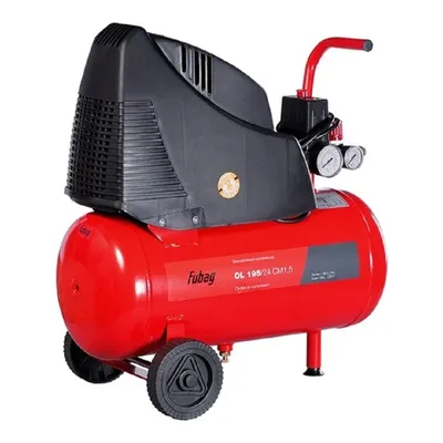 Компрессор FUBAG OL 195/24 CM1,5, безмасляный, 24 л, 8 бар, 180 л/мин