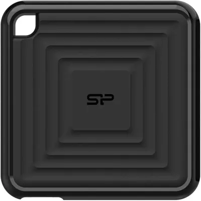 SP512GBPSDPC60CK - Silicon Power PC60 512GB Portable SSD SATAIII USB 3.2 Gen2 (Type-C) Portable SSD, R/W: up to 540MB/s; 500MB/s, Black