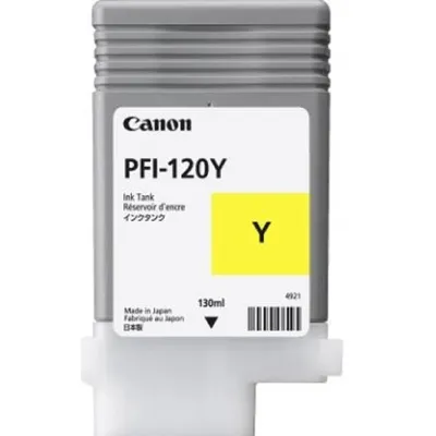 Картридж Canon PFI-120 Y (2888C001), желтый, 130 мл, пигментные чернила