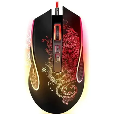Мышь Defender Venom GM-640L, проводная, оптическая, 8 кнопок, 3200 DPI, USB