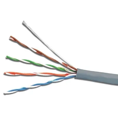 Кабель ExeGate UTP4-C5e-CU-S25-IN-LSZH-GR-305 EX289281RUS, UTP кат.5e, 4 пары, 305 м