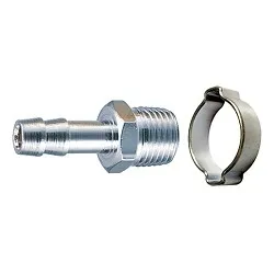 Переходник FUBAG 180265, 1/4"М на елочку 10 мм, обжимное кольцо 10×15 мм