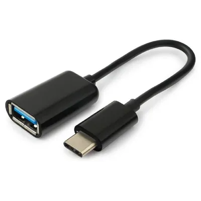 Переходник Cablexpert A-OTG-CMAF2-01, USB Type-C — USB 2.0 AF, OTG, 0.2 м
