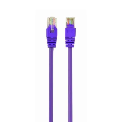 Патч-корд Cablexpert PP12-0.5M/V, кат.5e, 0.5м, фиолетовый