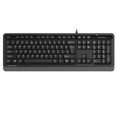 Клавиатура A4Tech FKS10 GREY, USB, мембранная, 1.5м