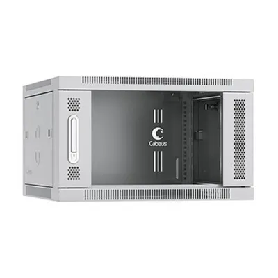 Шкаф телекоммуникационный Cabeus SH-05F-6U60/45, 19" 6U, 600×450 мм