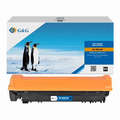 Картридж G&G GG-W2010A (W2010A/659A), чёрный, 16000 страниц, для HP M856/M776