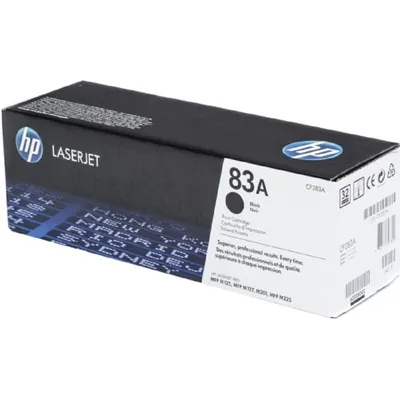 Картридж HP CF283A (83A), чёрный, для LaserJet Pro M125/M127/M201/M225, 1500 стр.