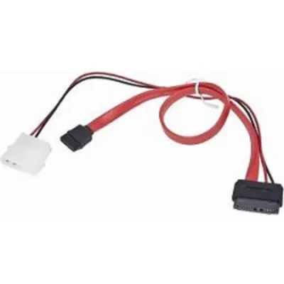 Кабель Gembird CC-SATA-C3 Combo miniSATA, molex+SATA/miniSATA, 6pin+7pin, 50/30 см