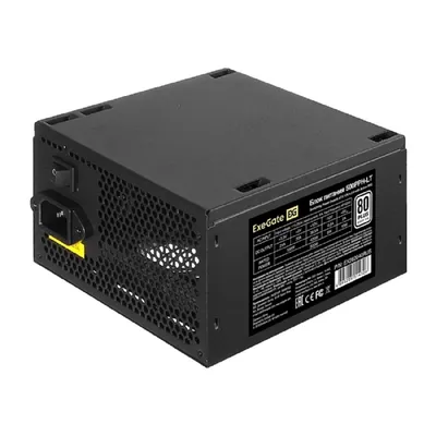Блок питания ExeGate 500PPH-LT, EX282040RUS, 500W, ATX, 80+, APFC