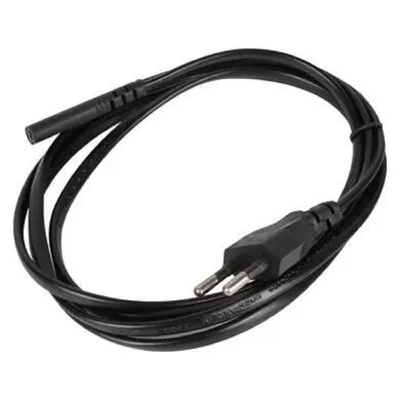Кабель питания iOpen ACE023-1.8M, CEE 7/16 — IEC 320 C7, 1.8 м, чёрный