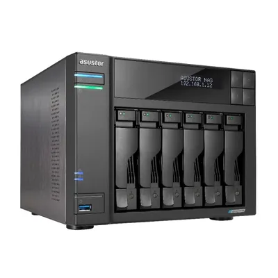 NAS ASUSTOR AS6706T, 6-Bay, Intel Celeron N5105, 8GB DDR4