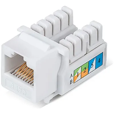 Keystone Jack Rexant 02-0254, RJ-45, CAT6, UTP, 90°