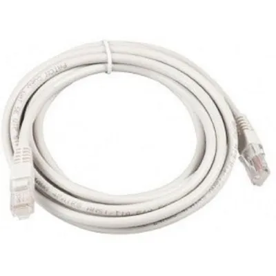 Патч-корд Exegate EX169509RUS, UTP Cat.5e, 0.5м, RJ45, серый