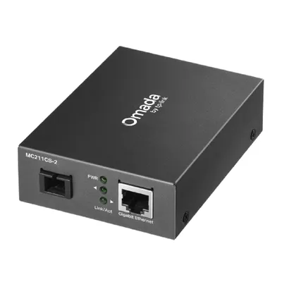 Медиаконвертер TP-Link MC211CS-2, гигабитный, одномодовый