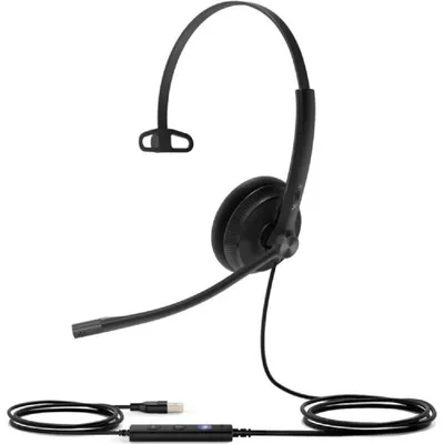 Гарнитура Yealink UH34 Lite Mono UC, моно, проводная, USB, HD звук