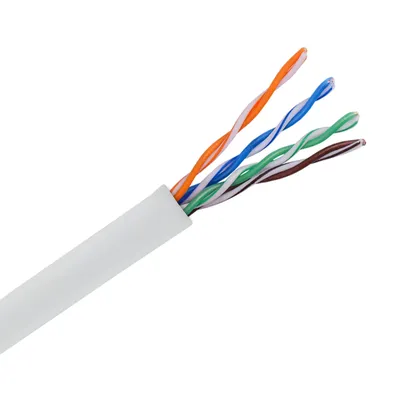 Кабель витая пара Rexant 02-0005, U/UTP Cat.5e, 4×2×0,52 мм, 24AWG, 305 м, серый