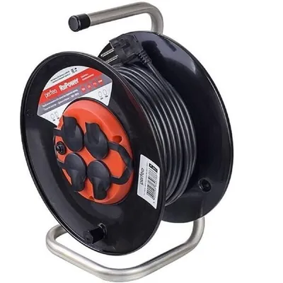 Удлинитель Perfeo PF_B4677, 20м, 4 гнезда, 16А, IP44