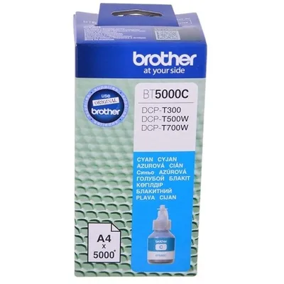 Чернила Brother BT-5000C, 48.8мл, голубой, для DCP-T300/T500W/T700W