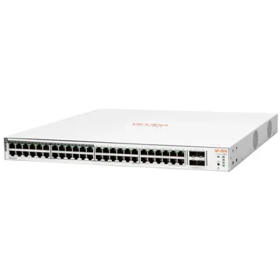 Коммутатор HPE Aruba Instant On 1830 JL815A#ABB, 48×1GbE, 24×PoE+ 370 Вт, 4×SFP