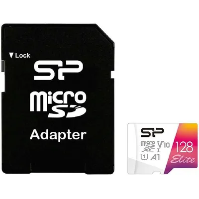 Карта памяти Silicon Power SP128GBSTXBV1V20SP, microSDXC 128 ГБ, Class 10 U1