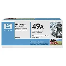 Картридж HP Q5949A (49A), чёрный, для LaserJet 1160/1320, 2500 страниц