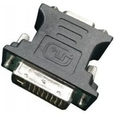 Переходник CABLEXPERT A-DVI-VGA-BK, DVI-VGA, черный