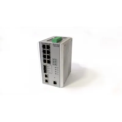 Коммутатор ELTEX MES3508P, L3, 8×PoE+, 2×combo