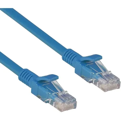 Exegate EX258680RUS Патч-корд UTP-RJ45-RJ45-5e-3M-BL, UTP, cat.5e, 3м, синий