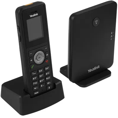 Система DECT YEALINK W79P (база W70B+трубка W59R) (до 10 SIP-аккаунтов, до 10 трубок на базу, до 20 одновременных вызовов) (W79P)